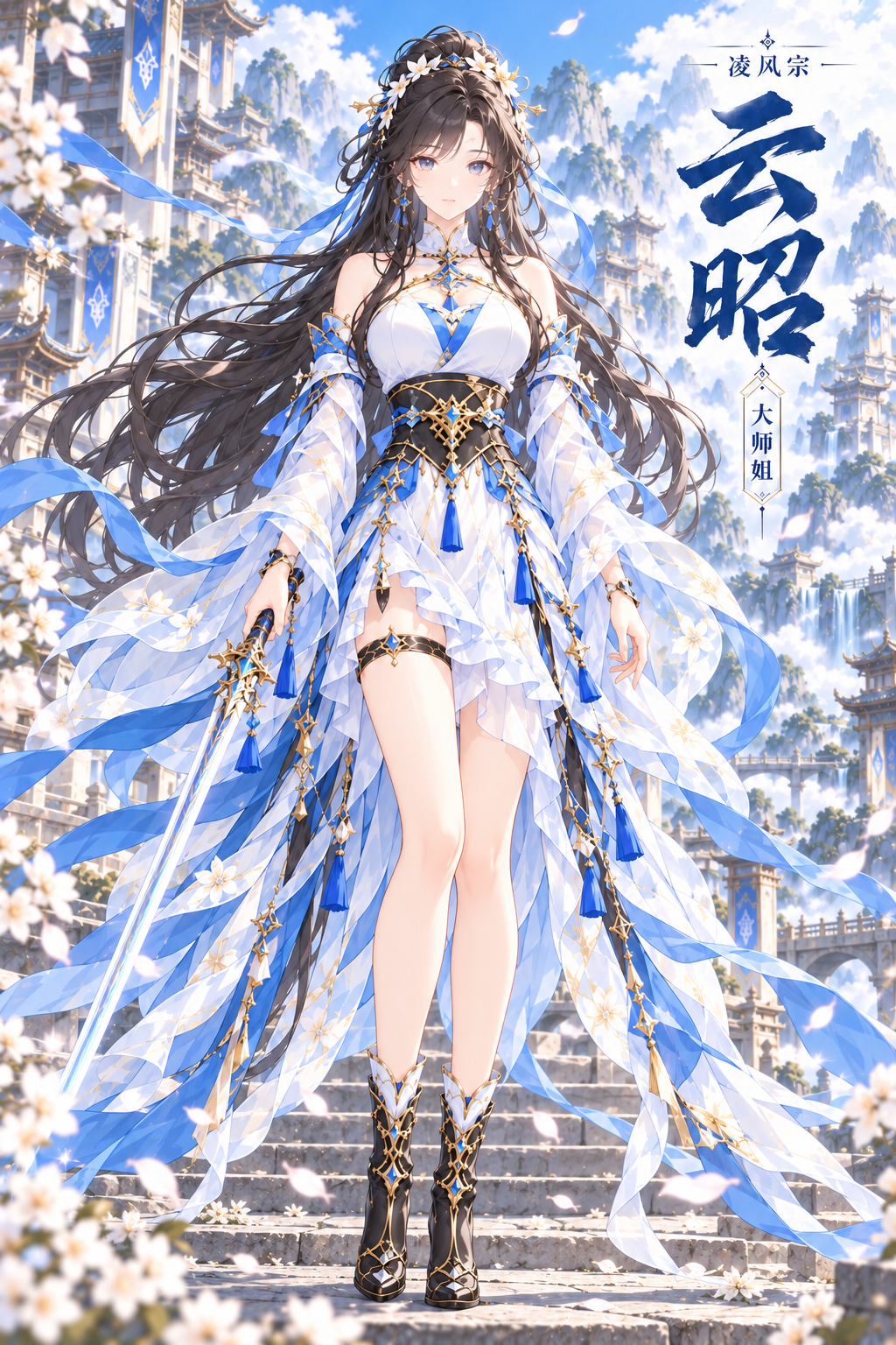 云昭正面视角海报